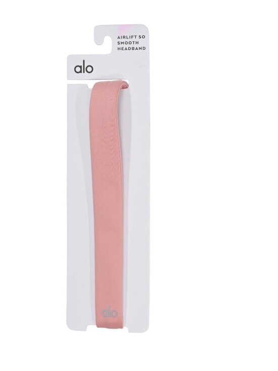 ALO Yoga Accessories - ALO Yoga Airlift So Smooth Headband A0445U in Vintage Pink